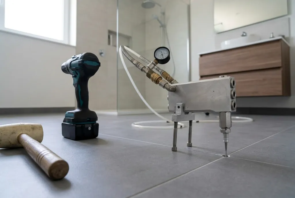 Kitbedrijf Werkendam – holle tegels injecteren